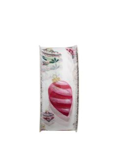 BAND CHRISTMAS JOY CHIFFON L10M B40MM