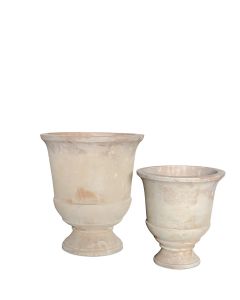 FÅRÖ TERRA ANTIKBRUN URNA ANTIK S/2