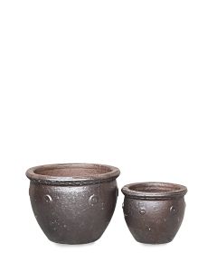 VISBY BLACKCLAY BRUN KRUKA S/2