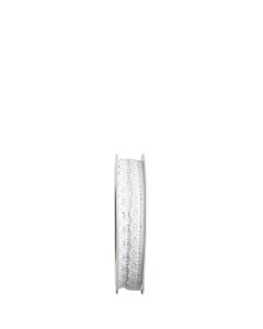 BAND SPETS BOMULL VIT  B10 MM L10 M