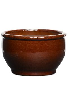NAIA BRUN SKÅL D22CM H14CM