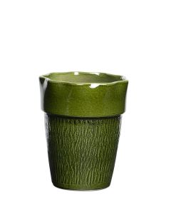 RIO GRÖN KRUKA D14CM H19CM