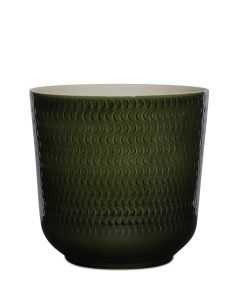 SAGA MÖRKGRÖN KRUKA D23,5CM H24CM