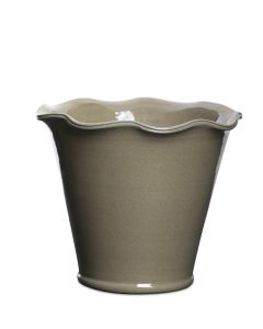 LINDO OLIVGRÖN KRUKA D17CM H19CM