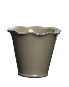 LINDO OLIVGRÖN KRUKA D20CM H21CM