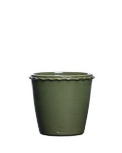 TERRA NOVA OLIVGRÖN KRUKA D15CM H16CM