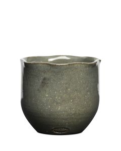 GAIA GRÖNBLÅ KRUKA D12,5CM H13CM