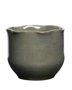 GAIA GRÖNBLÅ KRUKA D15,5CM H15CM