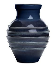 MAR BLÅ VAS D25CM H33CM