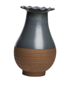 SAM BARON VAS MÖRKGRÖN D25CM H41CM