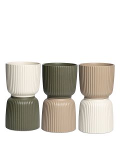 STIL MIX NATUR HALVPALL D17,5CM H18CM