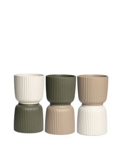 STIL MIX NATUR HALVPALL D12,5CM H13CM