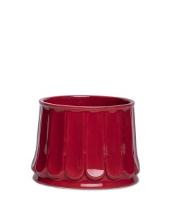 LACK RÖD KRUKA D12CM H11CM