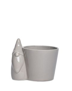 GÖSTA VARMGRÅ KRUKA D11CM H10CM