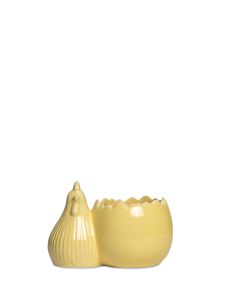 AGDA HÖNA MED GUL KRUKA