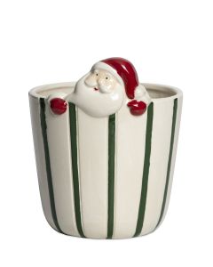 SIGGE TOMTE GRÖN KRUKA D12,5CM H12,5CM