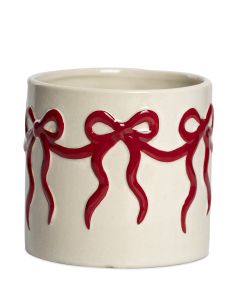 SOFIE RÖD KRUKA D11,5CM H11,5CM