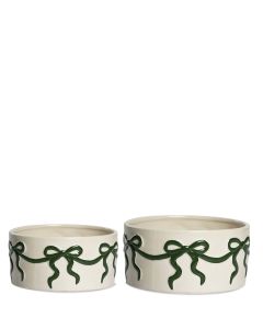 SOFIE GRÖN SKÅL RUND S/2 D16,5/19CMCM H9/10CM