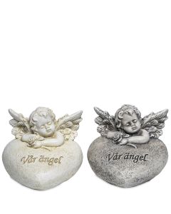 HJÄRTA 8CM VÅR ÄNGEL MIX 