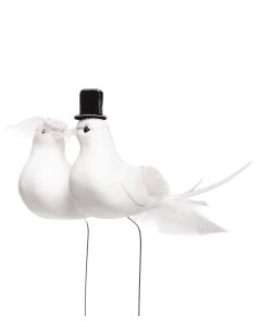 STICKS TURTURDUVOR VIT 18CM 