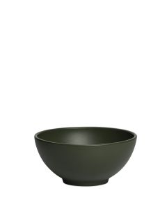 BOB MATT MÖRKGRÖN SKÅL D16CM H8,5CM