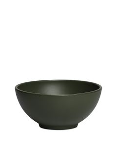 BOB MÖRKGRÖN SKÅL D19CM H9,5CM