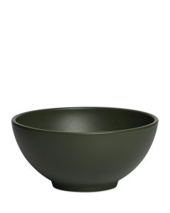 BOB MÖRKGRÖN SKÅL D23CM H10,5CM