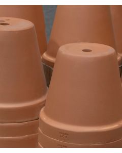 LERKRUKA RÖD HALVPALL S/3  D21,23,25CM MIX