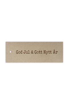 BLOMKORT TAG GOD JUL & GOTT NYTT ÅR, 25/FP