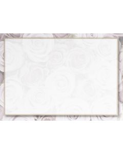 KONDOLEANSKORT ROSA ROSOR 7,5*10,5 100ST