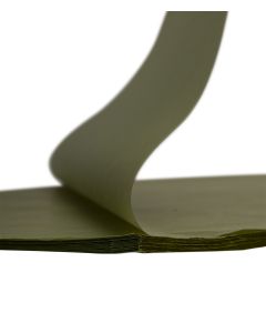 VAXAT SILKESPAPPER SKOGSGRÖN 3KG