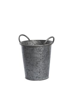 DERBY GRÅ METALLKRUKA D18,5CM H21,5CM