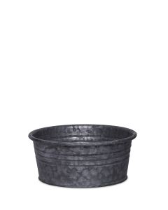 LLOYD GRÅ METALLSKÅL D20CM H8,5CM