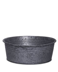 LLOYD GRÅ METALLSKÅL D30CM H11CM