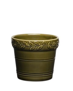 RANKA GRÖN KRUKA D11,5CM H11CM