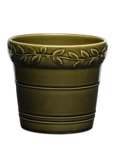 RANKA GRÖN KRUKA D14,5CM H14,5CM