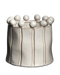 CROWN CREAM KRUKA D13,5CM H15CM