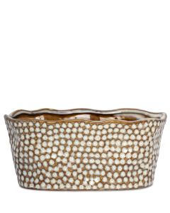 ALVA NATUR SKÅL OVAL L20CM B11CM H9CM