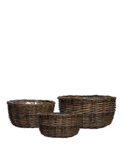 LANZI KORGSKÅL S/3 D36/29/CM H18/14/CM