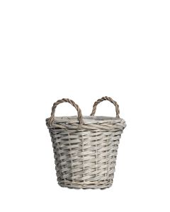 ÅRE MED ÖRON GRÅ KORG D18CM H18CM