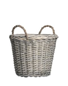 ÅRE MED ÖRON GRÅ KORG D28CM H26CM