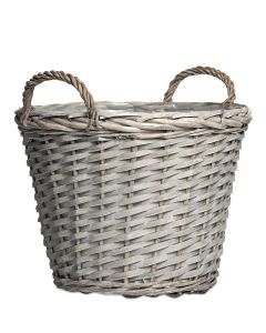 ÅRE MED ÖRON GRÅ KORG D34CM H30CM