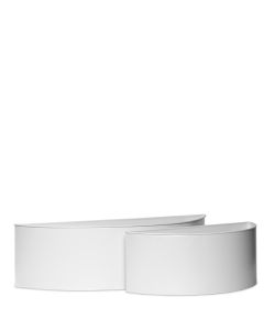 VARBERG MATTVIT VÄGGAMPEL S/2