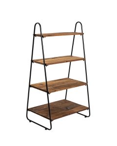 HYLLA TRÄ/METALL L60 B45 H110