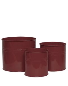 MAJ ZINKCYLINDER RÖD S/3