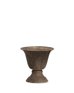 ELLA ANTIKBRUN POKAL METALL D15CM H15CM