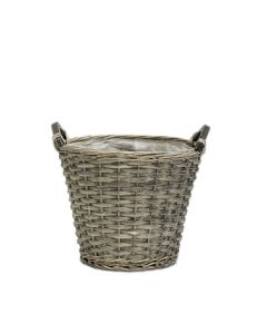 EMMY GRÅ KORG D21CM H20CM