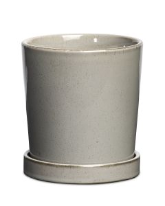 LOTTIE GRÅ KRUKA D15CM H18CM