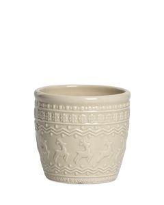 JOKKMOKK CREAM KRUKA D9,5CM H10CM