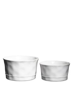 SVEA VIT SKÅL RUND S/2 D14/17CM H8/10CM